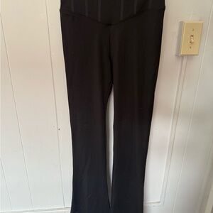 PINK Victoria's Secret Black Boot Cut Flare Leggings